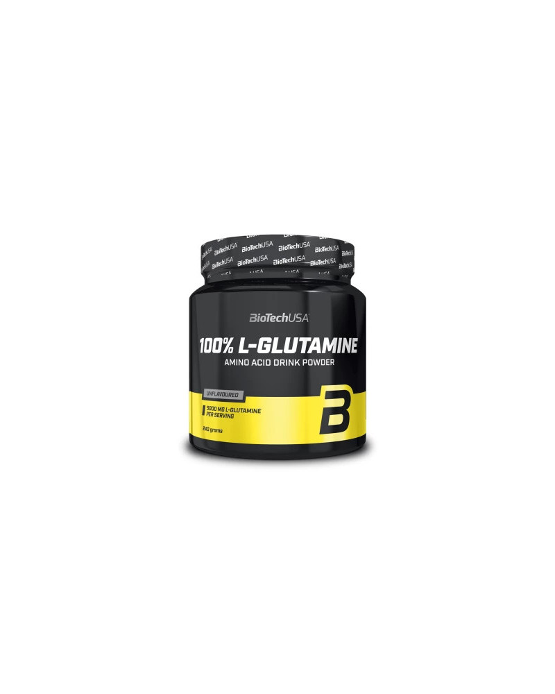100% L-GLUTAMINE - Soporte de Recuperación Muscular