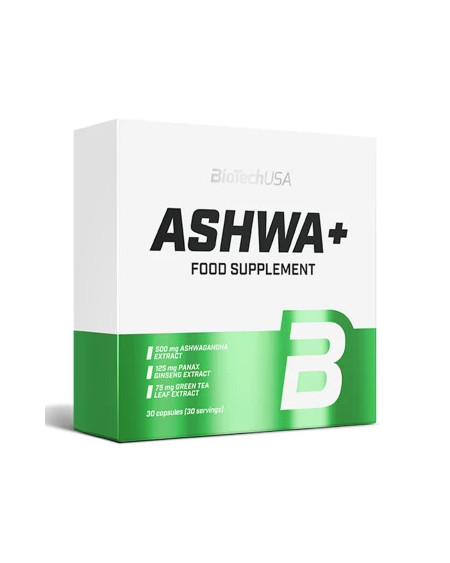 ASHWA+ 30 Cápsulas - Adaptógeno Natural para el Bienestar