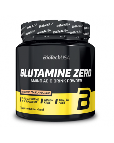 GLUTAMINE ZERO 300g (Ice Tea Peach/Lemon) - Recuperación y Sabor