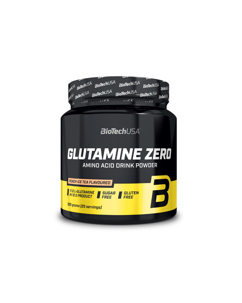 GLUTAMINE ZERO 300g (Ice Tea Peach/Lemon) - Recuperación y Sabor