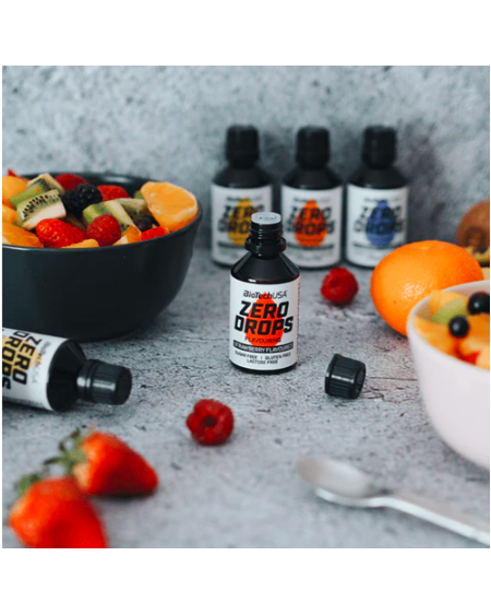 ZERO DROPS - Aromatizantes Sin Calorías para Dieta Fitness