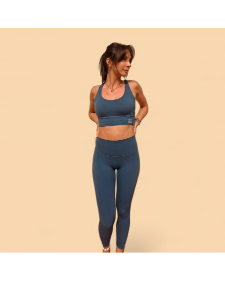 Conjunto Deportivo Azul Navy | Elevate Ropa Deportiva Sostenible