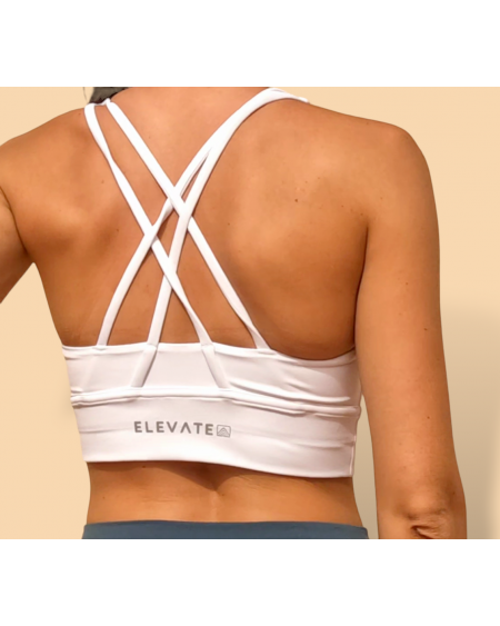 Top Deportivo Blanco | Elevate Ropa Deportiva Sostenible