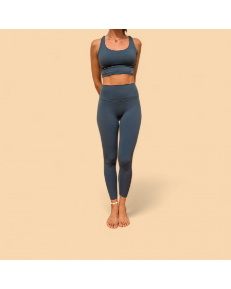 Legging Deportivo Azul Navy | Elevate Ropa Deportiva Sostenible