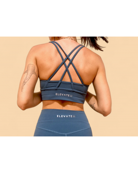 Legging Deportivo Azul Navy | Elevate Ropa Deportiva Sostenible