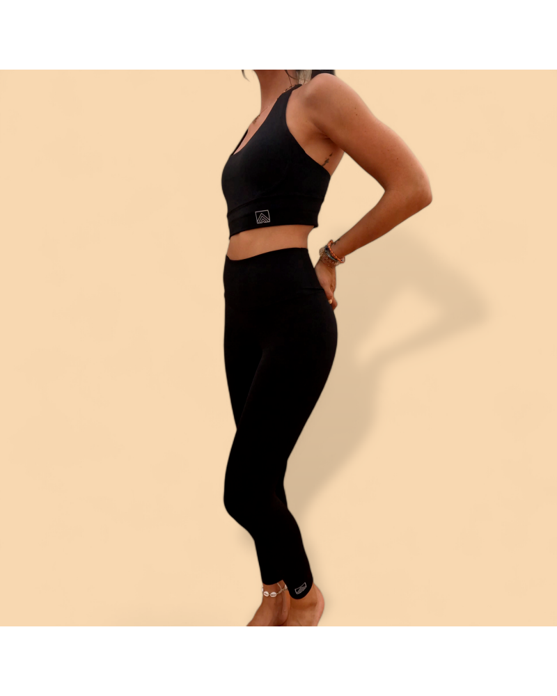 Legging Deportivo Negro | Elevate Ropa Deportiva Sostenible