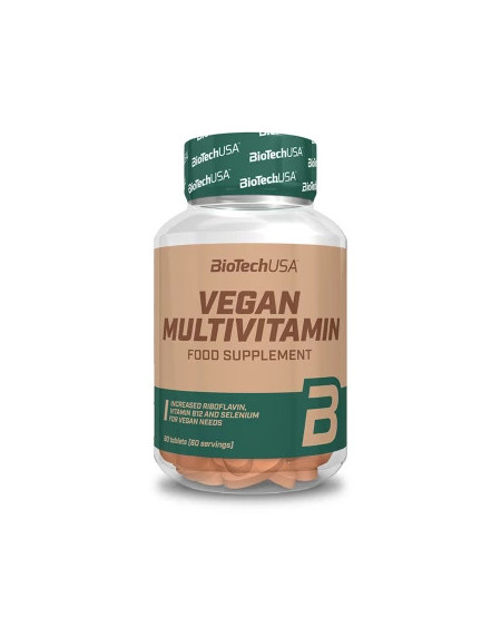VEGAN MULTIVITAMIN 60 Tabletas - Soporte Nutricional Completo