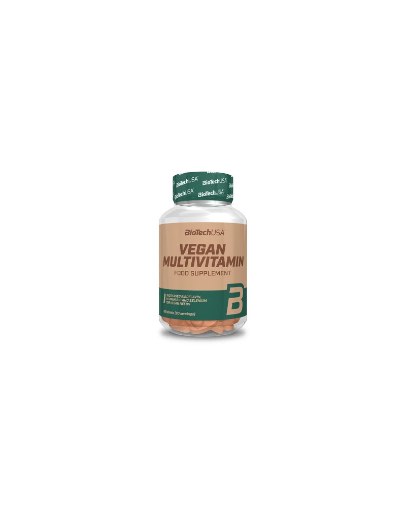 VEGAN MULTIVITAMIN 60 Tabletas - Soporte Nutricional Completo