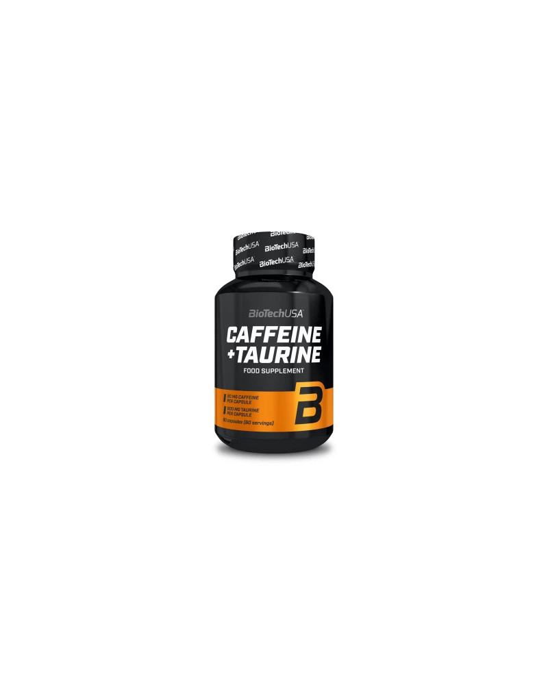 Caffeine+Taurine 60 Cápsulas - Energía y Concentración