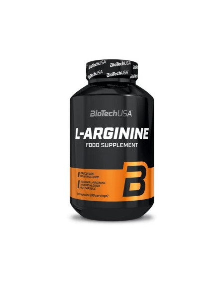 L-ARGININE 90 Cápsulas - Potenciador de Óxido Nítrico