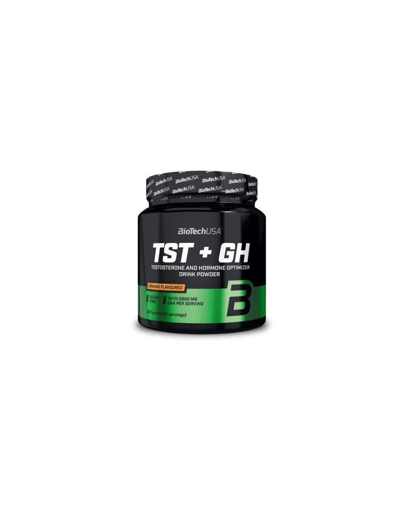 TST + GH 300g Sabor Naranja - Impulso de Testosterona y Hormona del Crecimiento