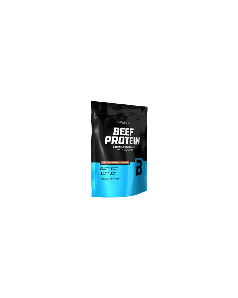 BEEF PROTEIN 500g (Chocolate Coconut/Strawberry/Vanilla Cinnamon) - Proteína de Carne Premium