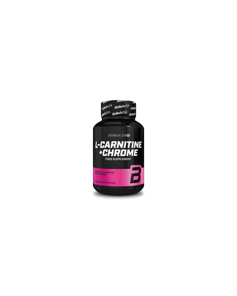 L-CARNITINE + CHROME FOR HER 60 Cápsulas - Soporte Metabólico Especial para Ella