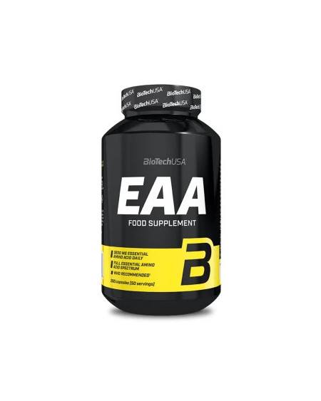 CAPSULES EAA 200 Cápsulas - Aminoácidos Esenciales para Recuperación