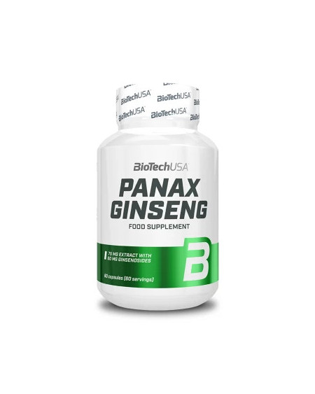 PANAX GINSENG 60 Cápsulas - Energía y Vitalidad Natural